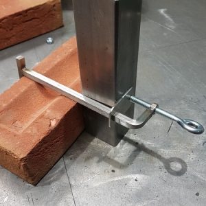 T Clamp Stainless Steel 6.5mm Square Bar